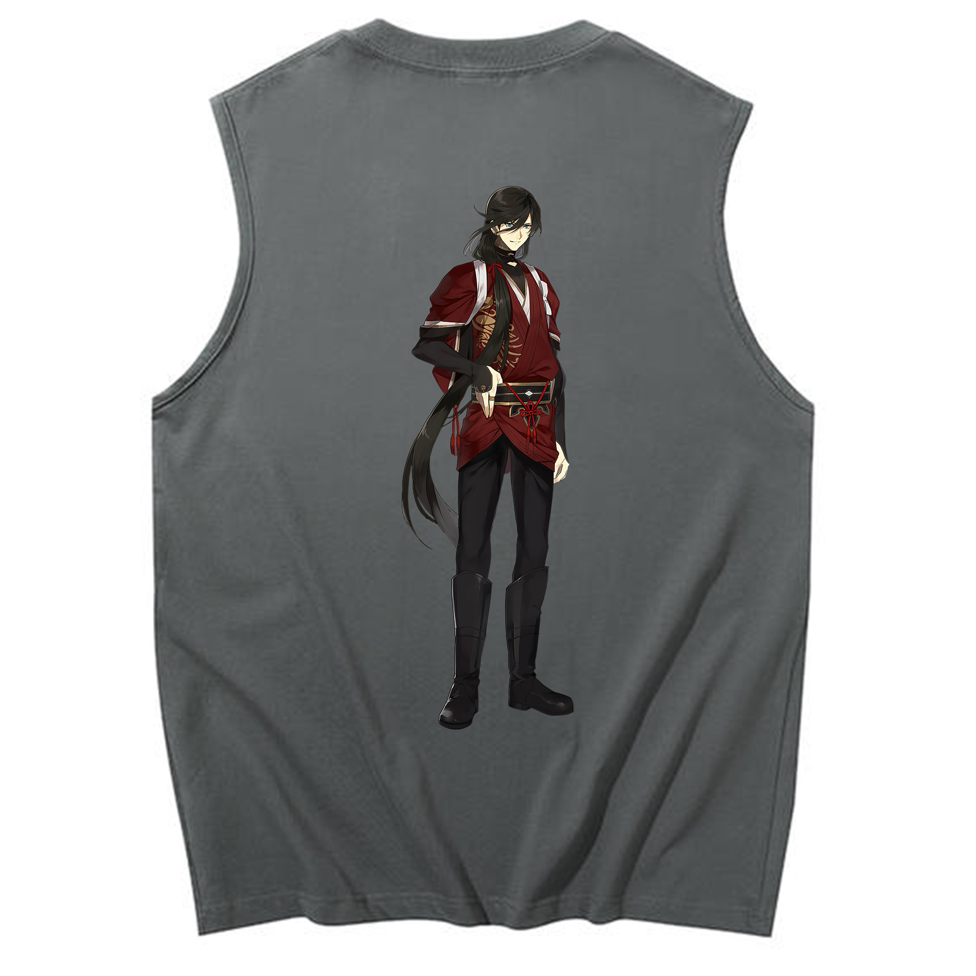 （画像用） 刀剣乱舞 Touken Ranbu コットン100％タンクトップ（背面プリント）